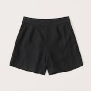 Linen-blend pull on shorts NWT